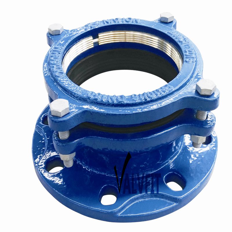Restrained flange adaptor