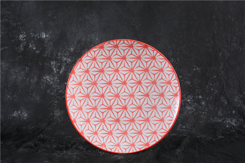 Pad Printing Dinner Plate