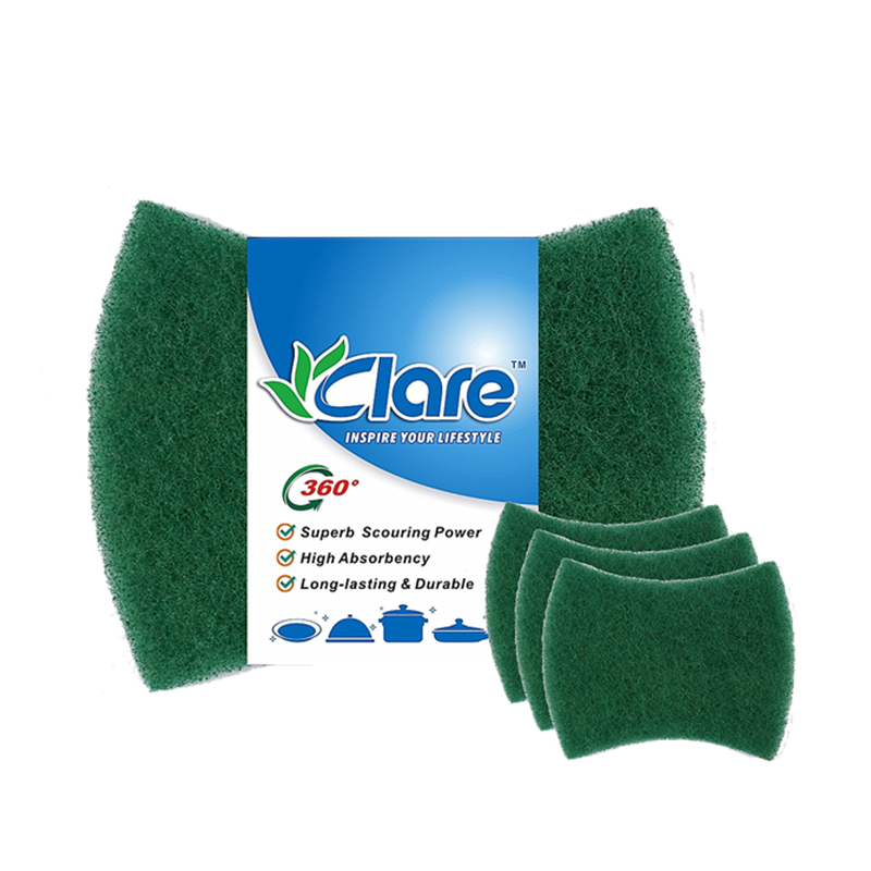Handy Kitchen Cleaning Heavy Duty Abrasive Green Scouring Pad