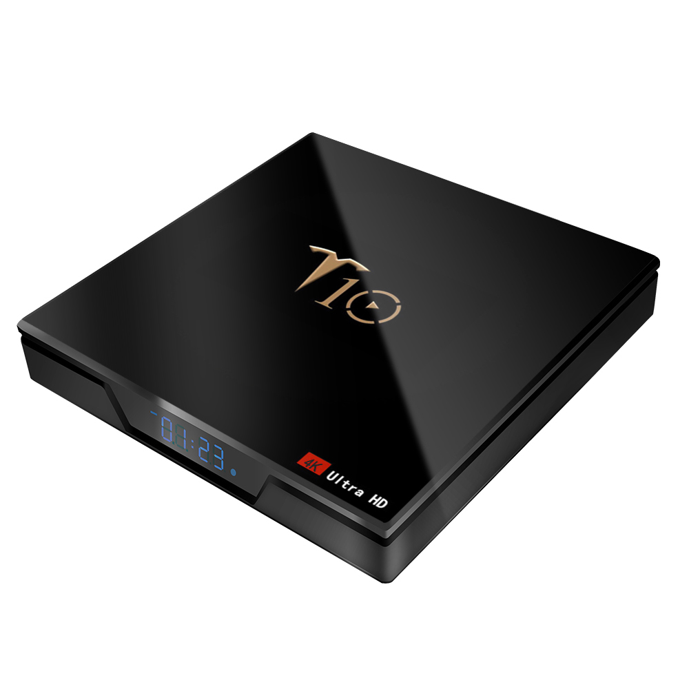 Android Tv box T10 2GB 16GB Smart 2.4G WiFi Amlogic S905 Quad Core Media Player 4K H2.65 Set Top Box