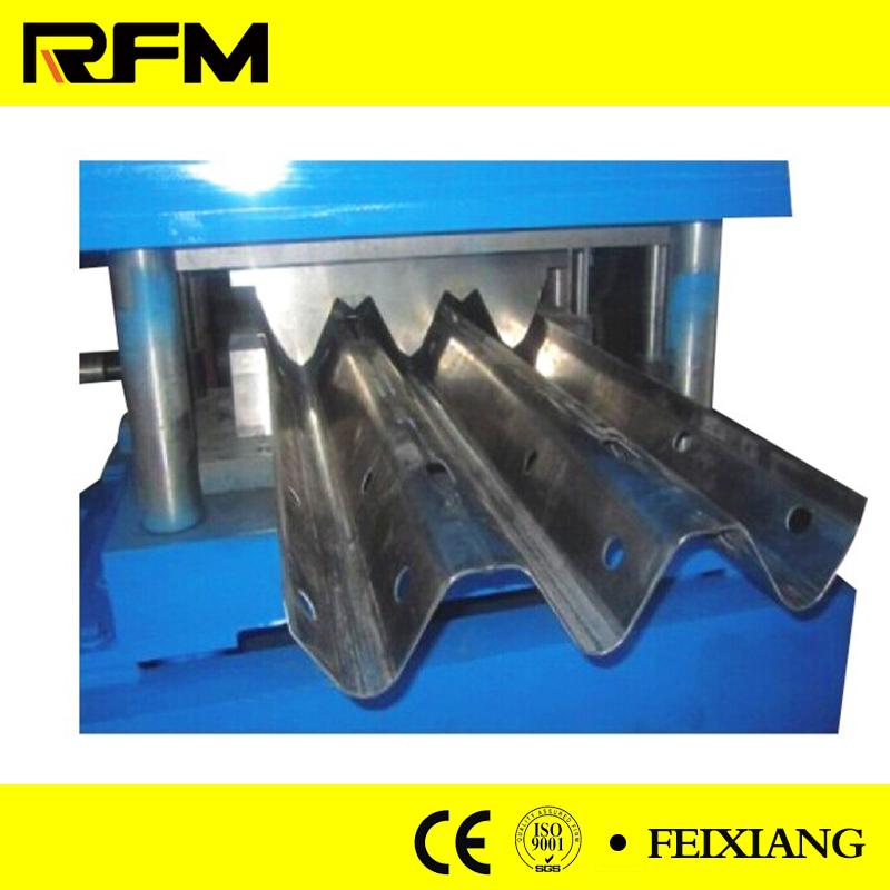 Three Waves Highway Guardrail Forming Machine